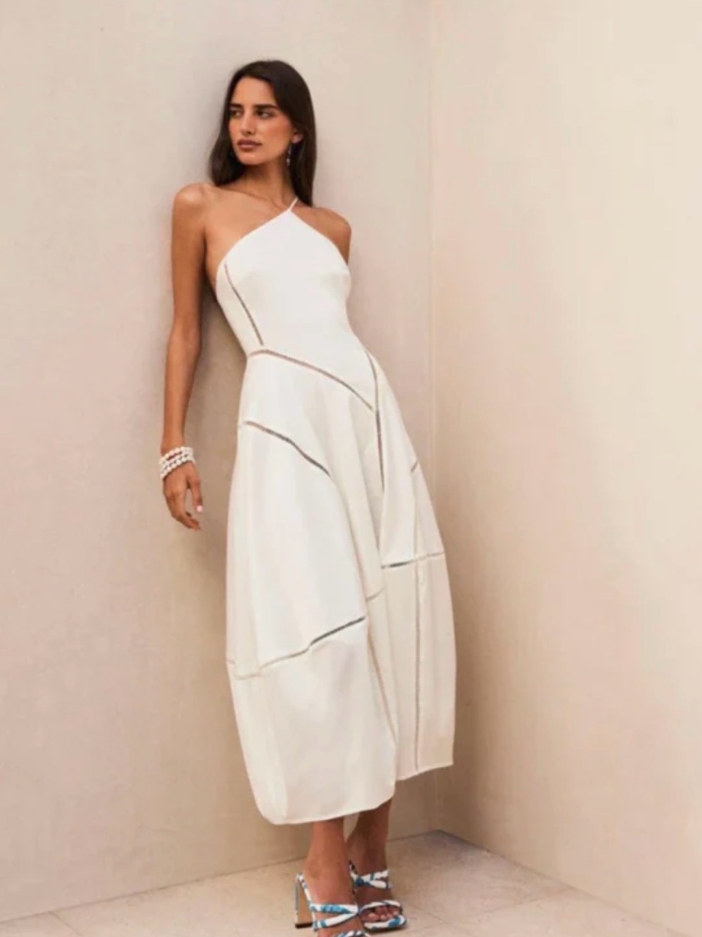 NWT Cult Gaia lime sabra rare barrel dress L $598 - Picture 8 of 9